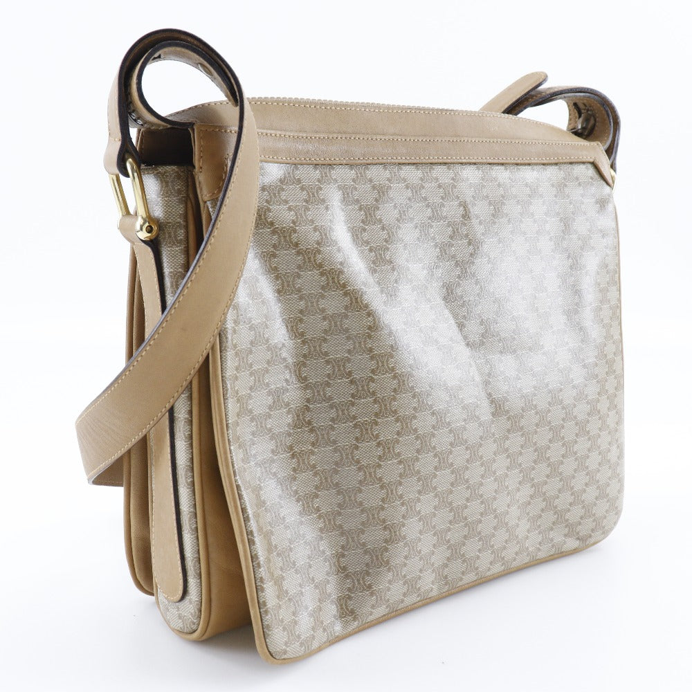 Shoulder Bag Pvc Macadam Women Beige