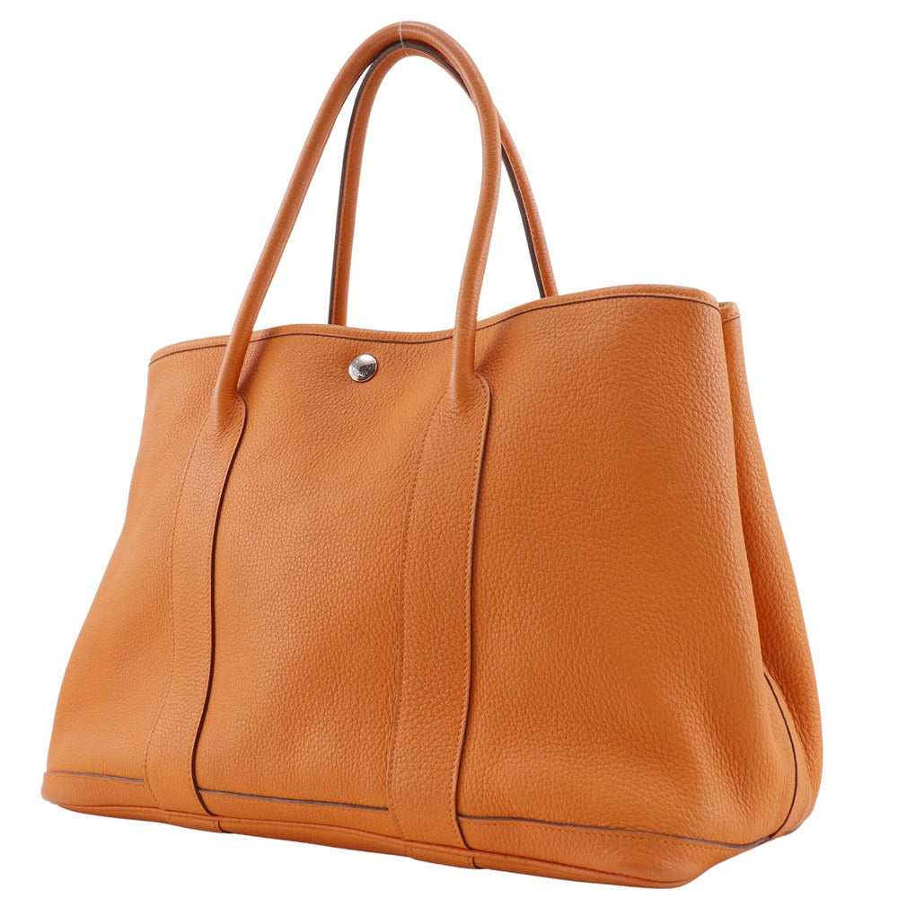 Hermes Tote Bag Negonda Garden Party Pm Women Orange