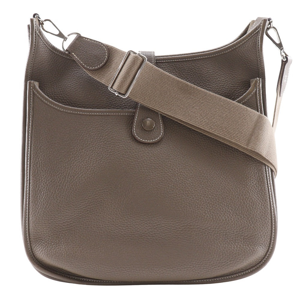 Shoulder Bag Taurillon Clemence Evelyn Evelyn Gm Brown
