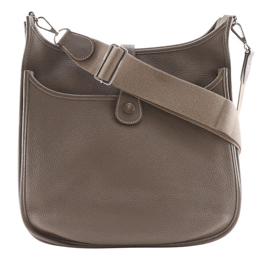 Shoulder Bag Taurillon Clemence Evelyn Evelyn Gm Brown