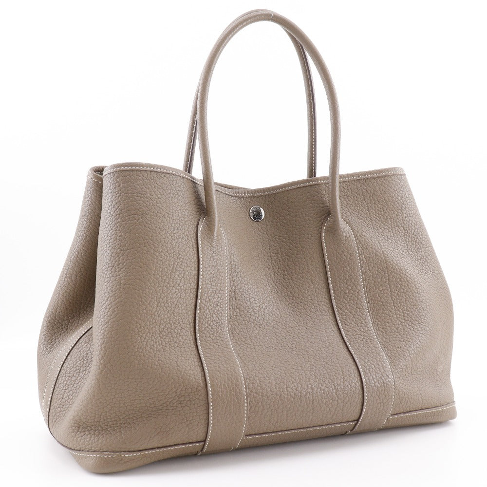 Hermes Tote Bag Negonda Garden Party Pm Women Brown