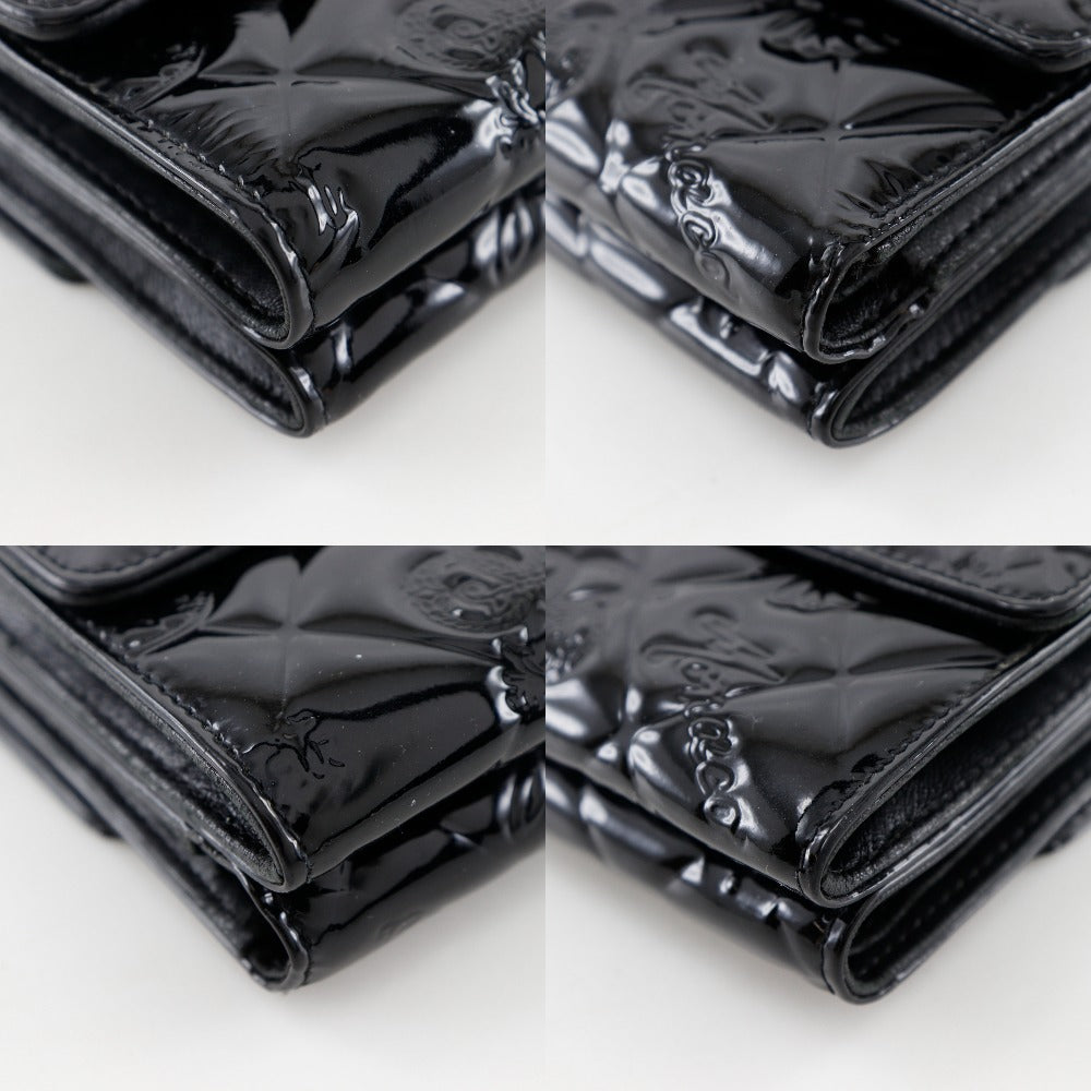Chanel Icon Line Patent Leather Wallet