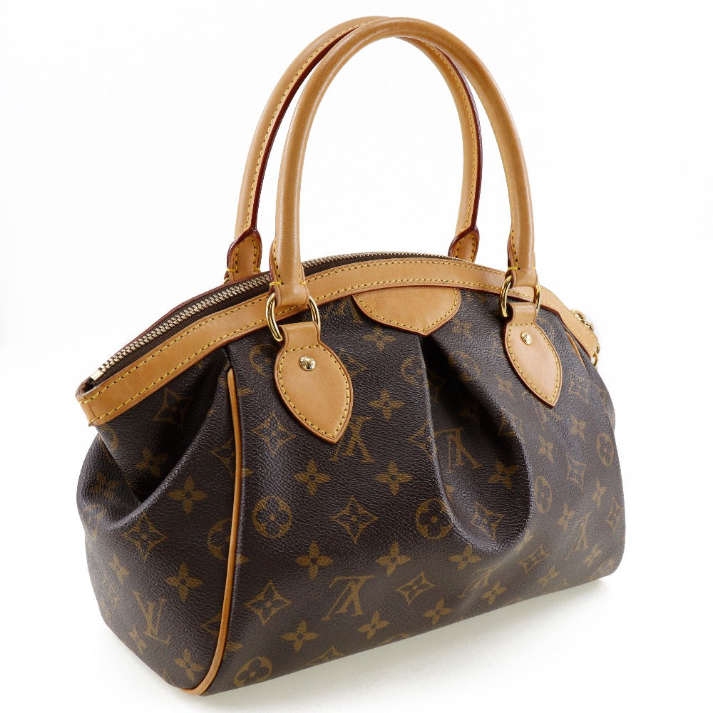 Louis Vuitton M40143 Tivoli PM Monogram Canvas Brown Handbag