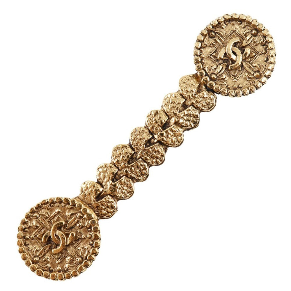 CHANEL Brooch Plated Gold gold   Women New
