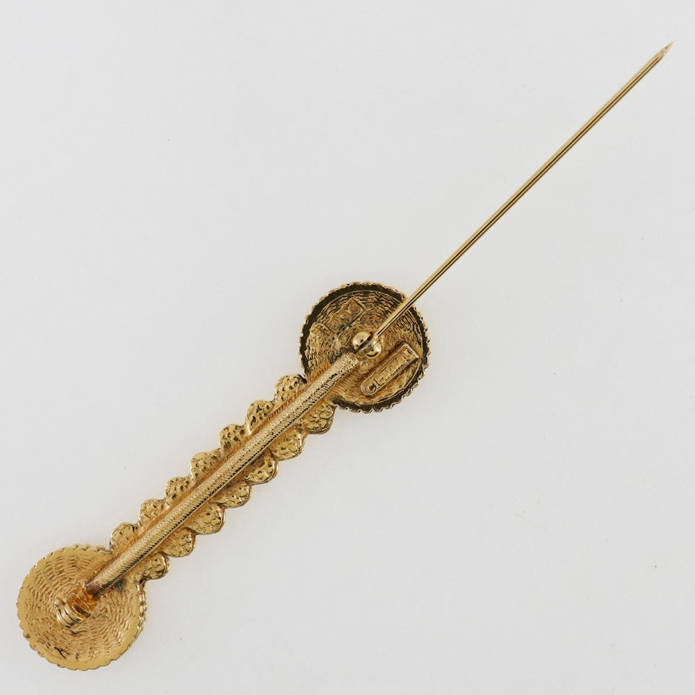 CHANEL Brooch Plated Gold gold   Women New