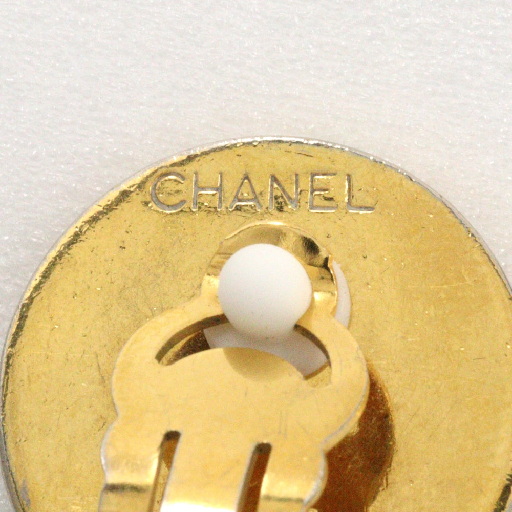 CHANEL Earring Plated Gold gold Matrasse Women  
