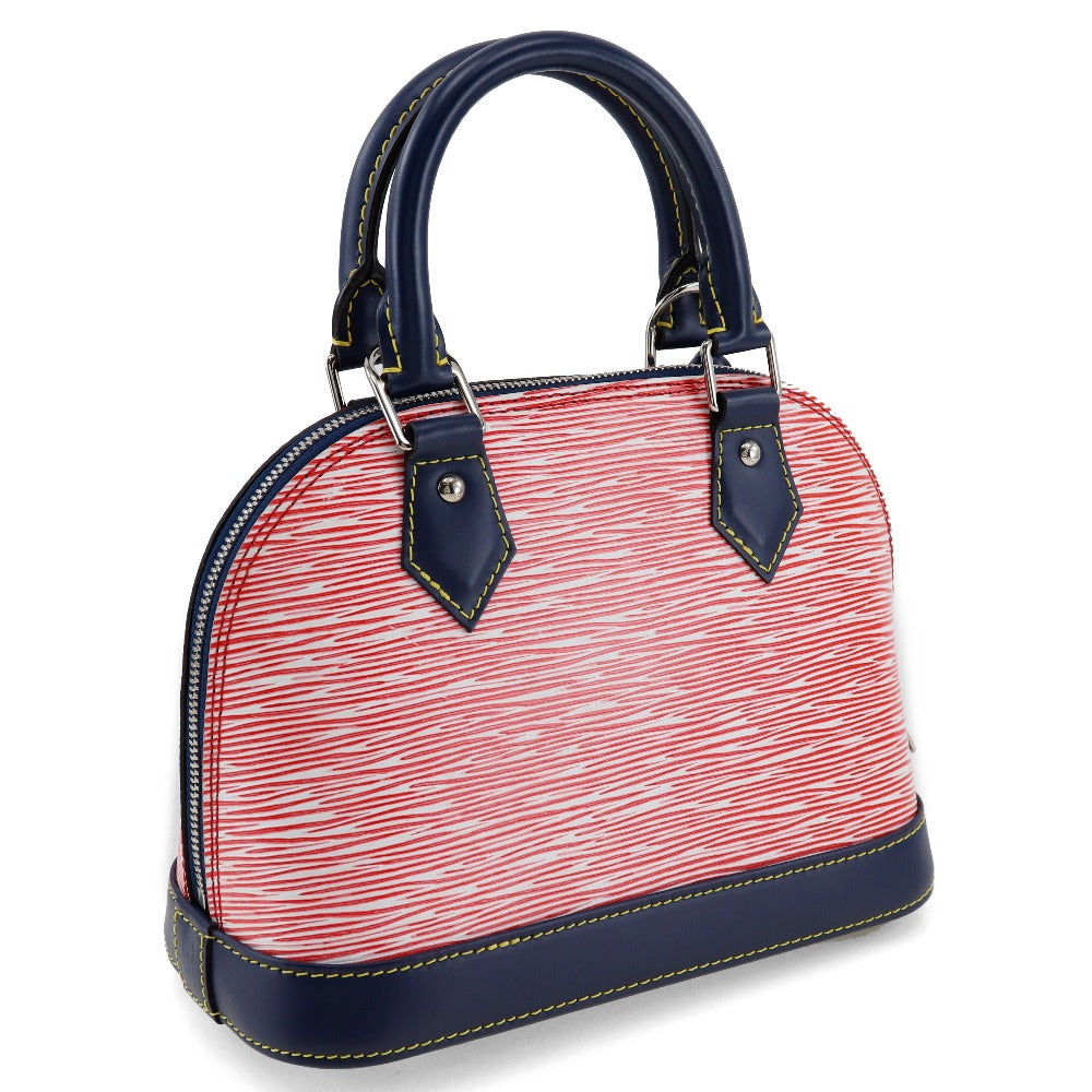 Louis Vuitton M54548 Epi dark 2WAYShoulder Epi Leather Denim Blue Red Shoulder Bag