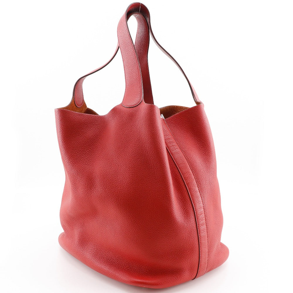 Tote Bag Taurillon Clemence Picotan Tgm Red