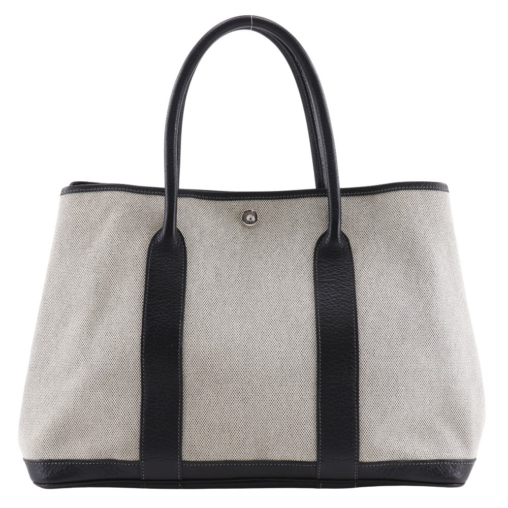 Hermes Tote Bag Tower Ash Garden Party Pm Gray