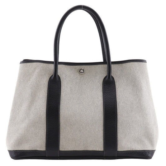 Hermes Tote Bag Tower Ash Garden Party Pm Gray