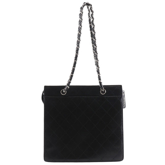 Chanel Caviar skin Matrasse Black Tote Bag