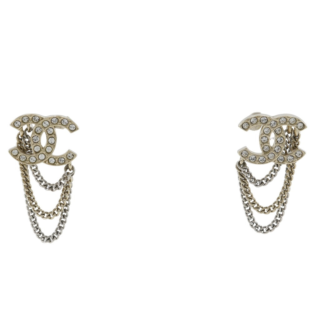 Chanel Pierce Silver Jewelry 9