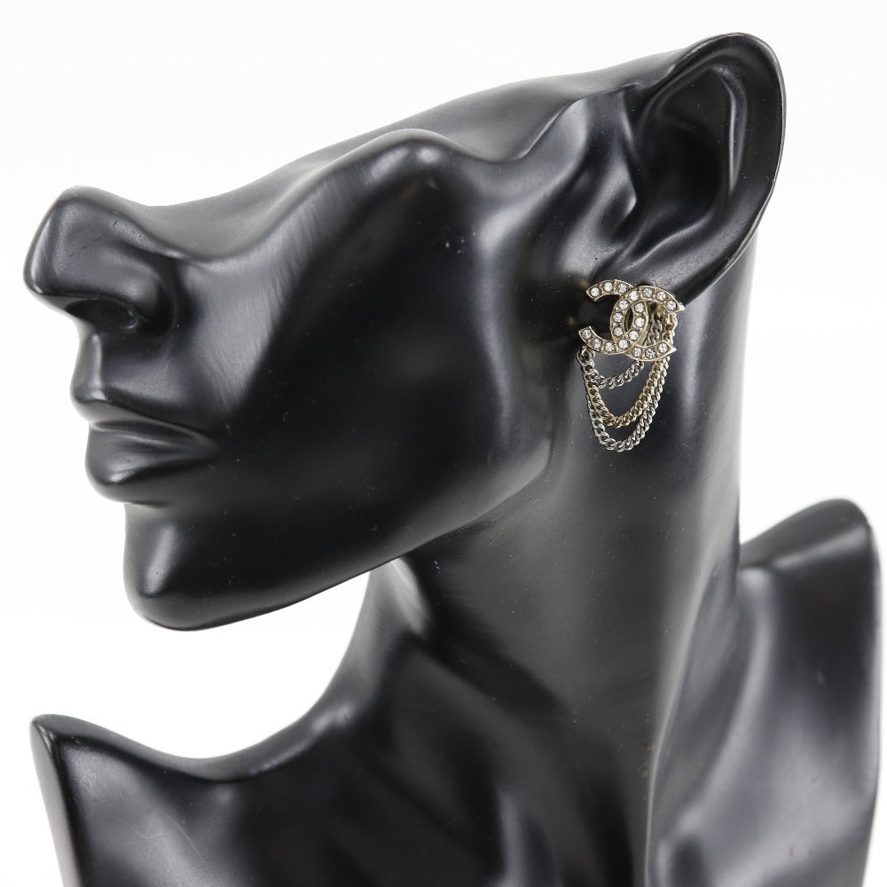 Chanel Pierce Silver Jewelry 9