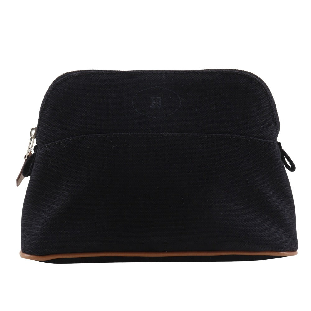 Pouch Cotton Noir Bored Pouch Handbag Mini Travel Bag