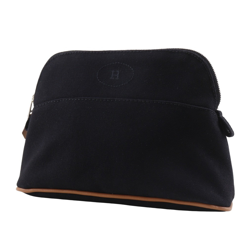 Pouch Cotton Noir Bored Pouch Handbag Mini Travel Bag