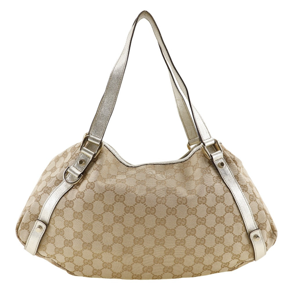 Gucci GG Canvas Beige Tote Bag 2