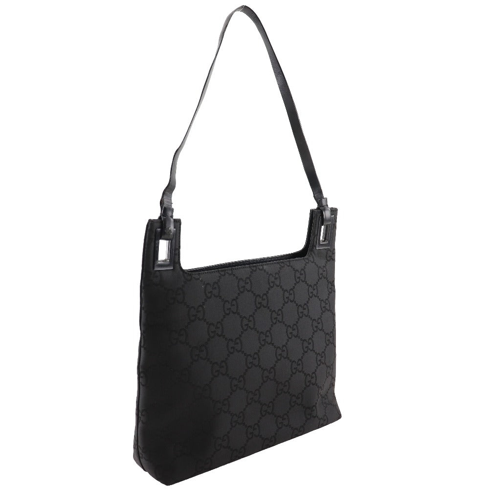 Gucci One Shoulder Bag Nylon Black