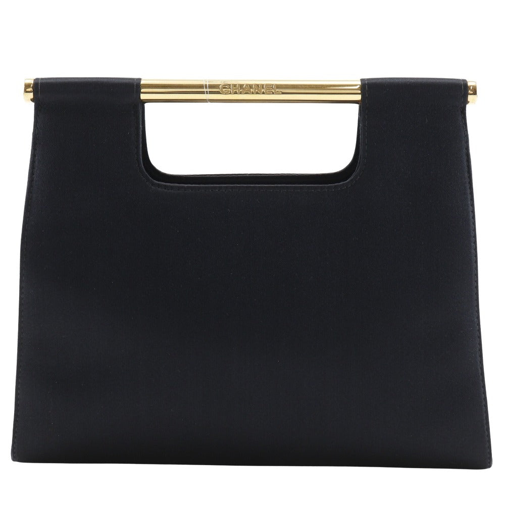 Chanel Satin Party Black Handbag