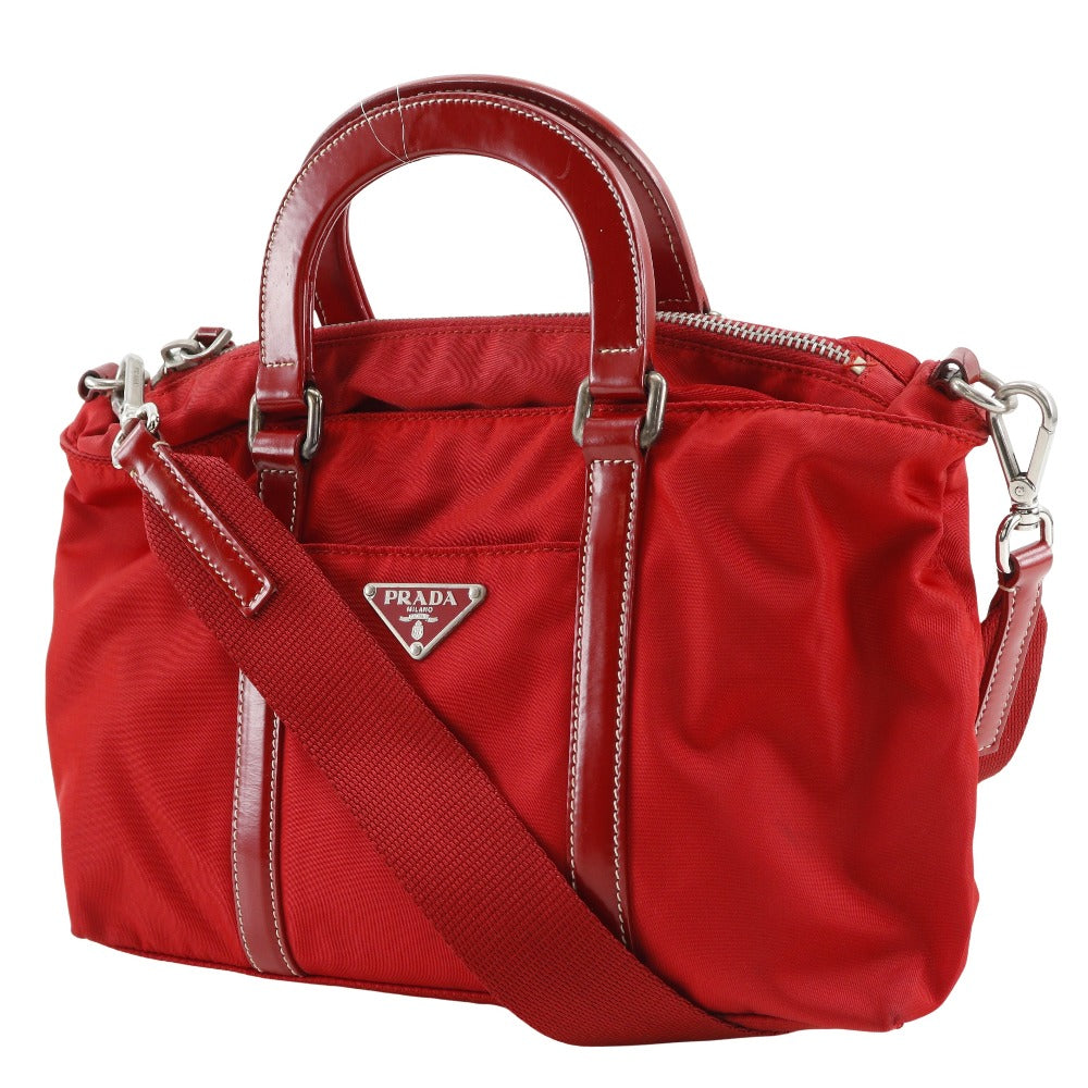 Prada 2Way Handbag Nylon Travel Bag