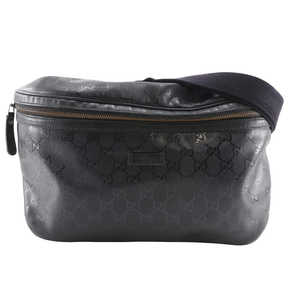 Gucci Waist PVC GG implementation Black Medium Belt