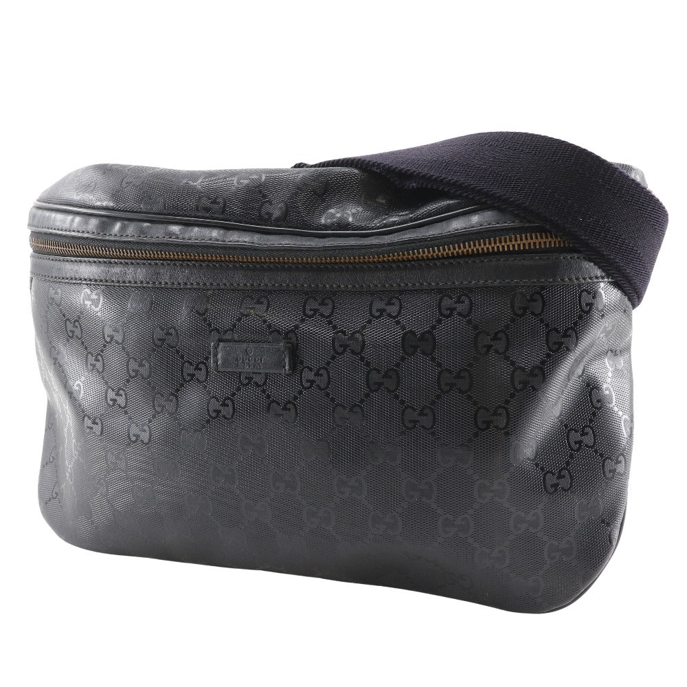 Gucci Waist PVC GG implementation Black Medium Belt