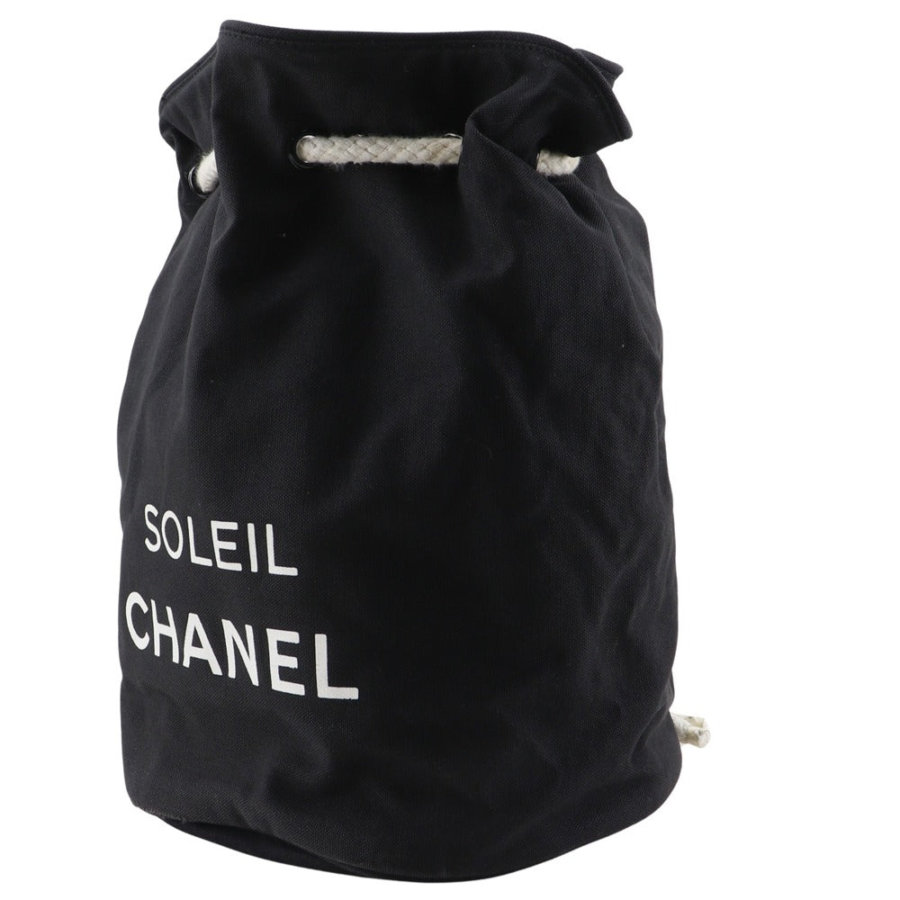 Chanel Soleil Canvas Shoulder Bag