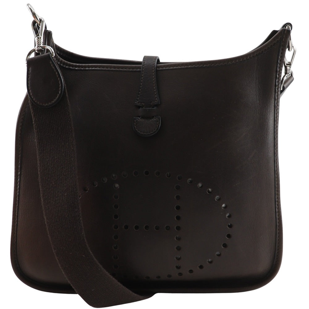 Shoulder Bag Calfskin Evelyn Evelyn Pm Brown