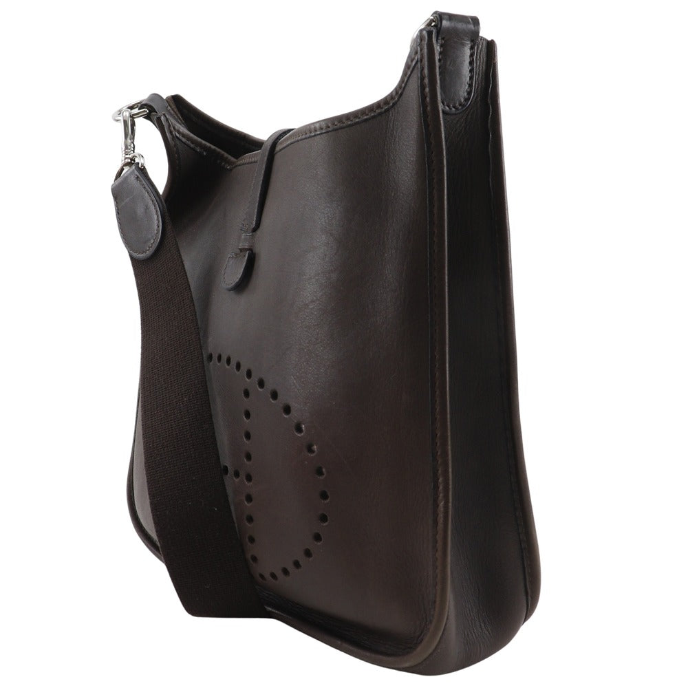 Shoulder Bag Calfskin Evelyn Evelyn Pm Brown