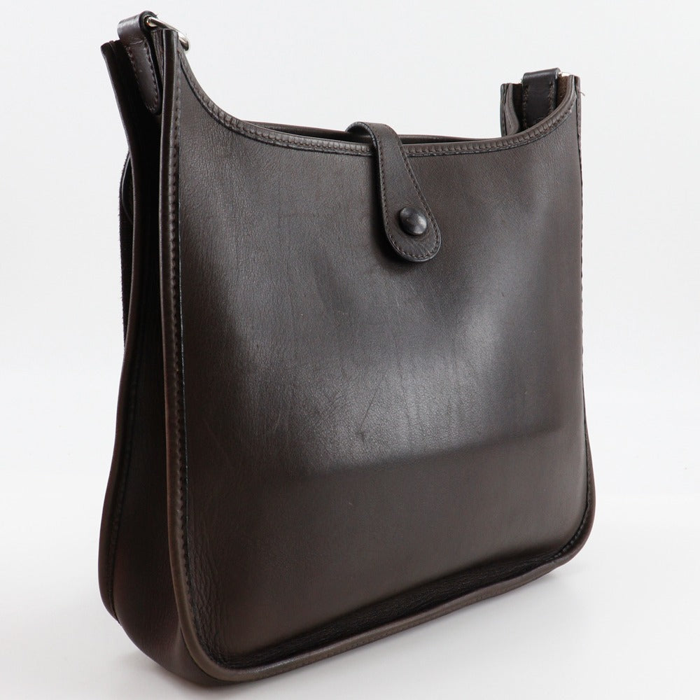 Shoulder Bag Calfskin Evelyn Evelyn Pm Brown