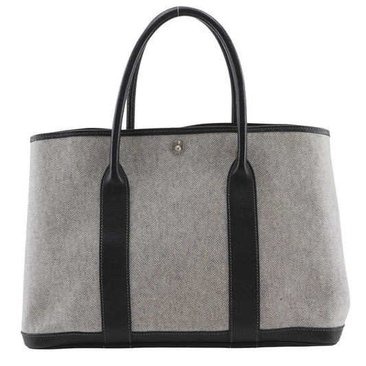 Hermes Tote Bag Tower Ash Garden Party Pm Gray I191625006