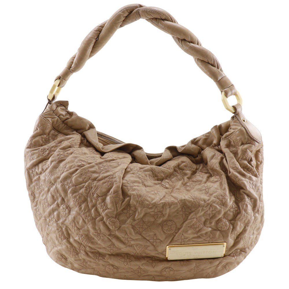 Louis Vuitton M95423 Olympic Nimbs GM Monogram Lambskin Beige Shoulder Bag