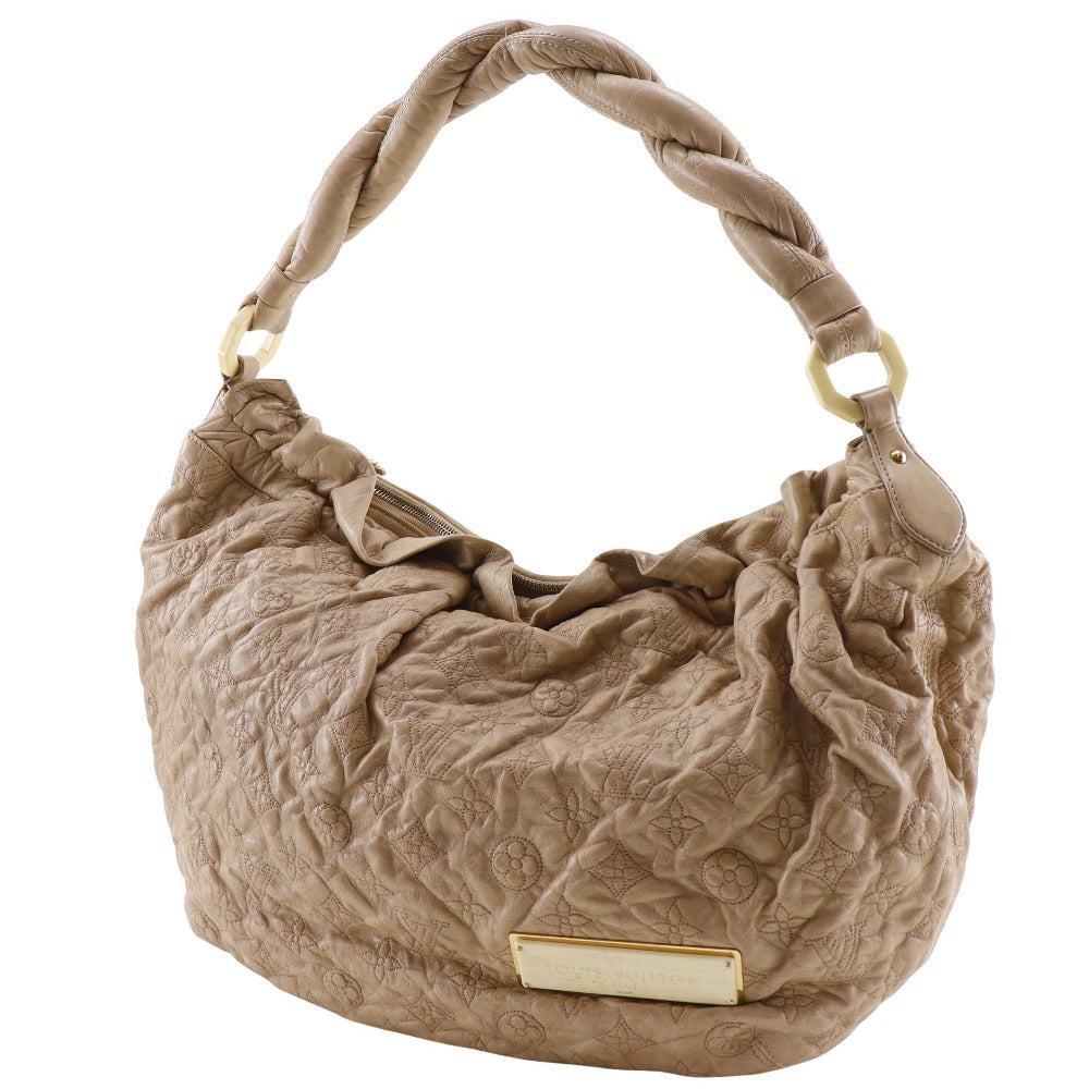 Louis Vuitton M95423 Olympic Nimbs GM Monogram Lambskin Beige Shoulder Bag