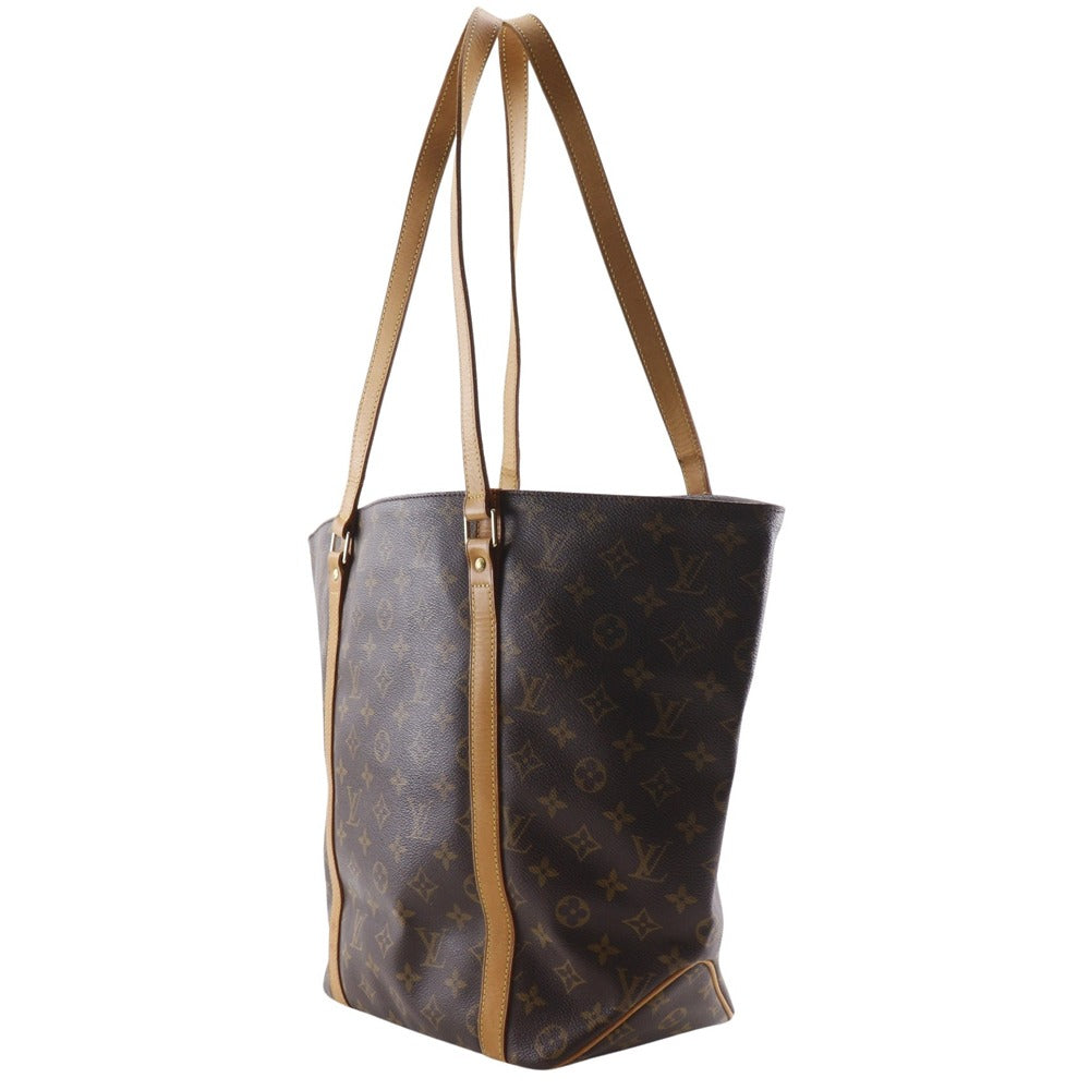 Louis Vuitton M51108 Sac shopping Monogram Canvas Brown Tote Bag