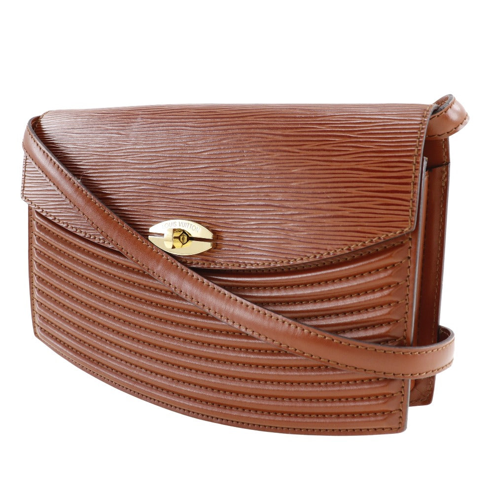 Louis Vuitton M52563 Epi 2-way Prebourg Leather Brown Shoulder Bag