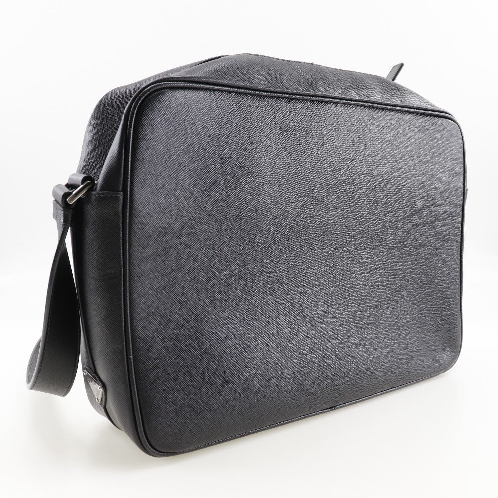 Shoulder Bag Safiano Messenger Bag Mens Black