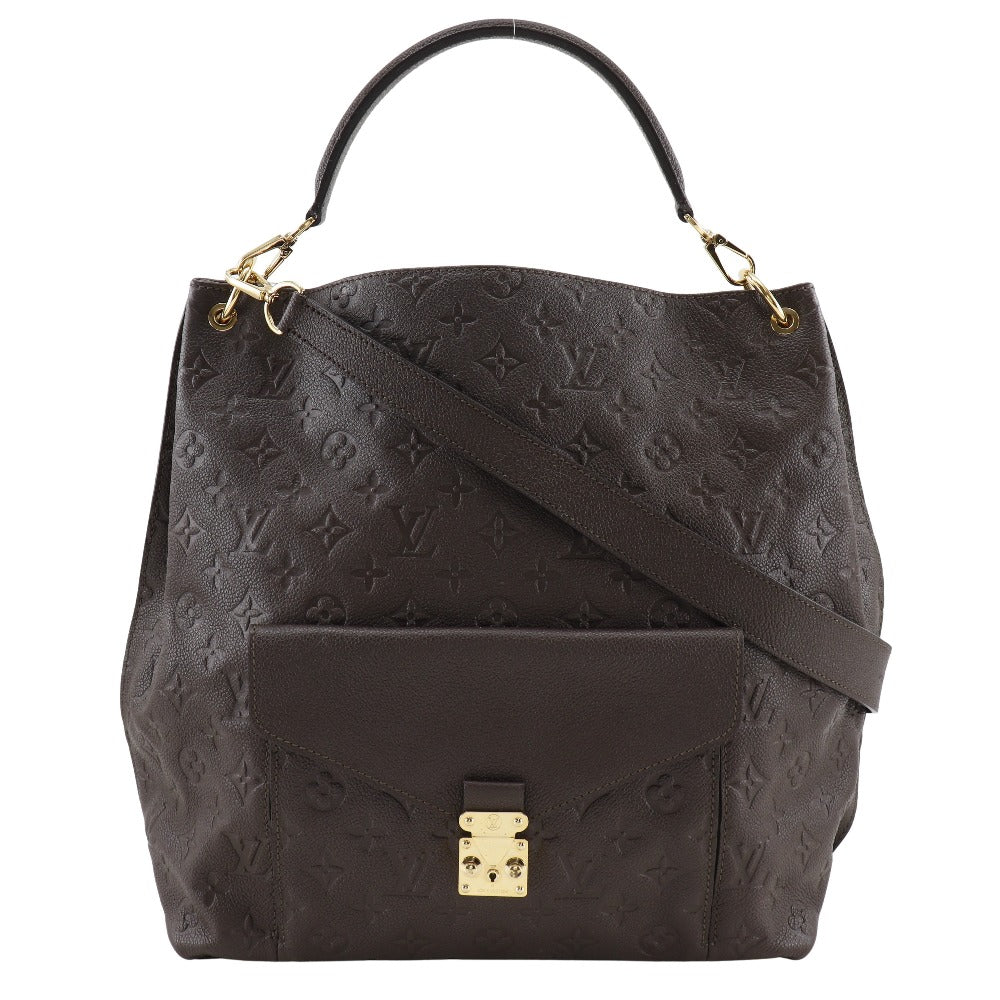 Louis Vuitton M40809 Ann Platt 2WAY Metis Monogram Brown Shoulder Bag