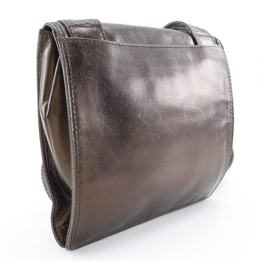 Chanel Calfskin bronze one belt