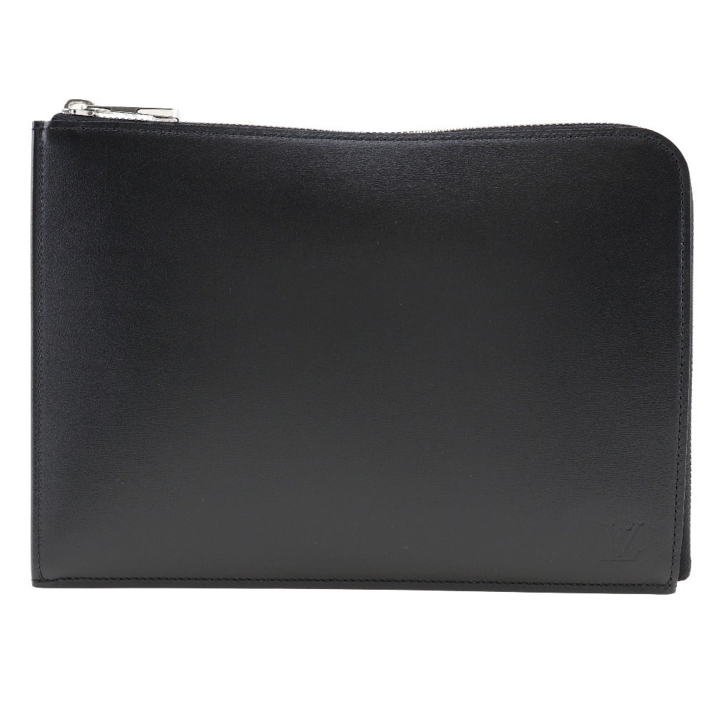 Louis Vuitton R99303 Nomad Pochette Jules PM Calfskin Black Clutch Bag