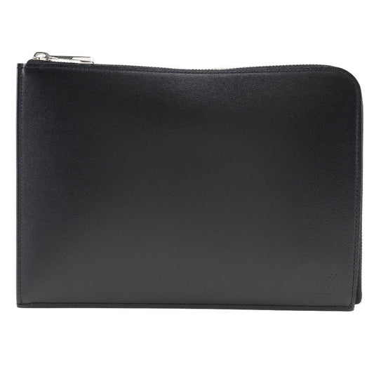Louis Vuitton R99303 Nomad Pochette Jules PM Calfskin Black Clutch Bag