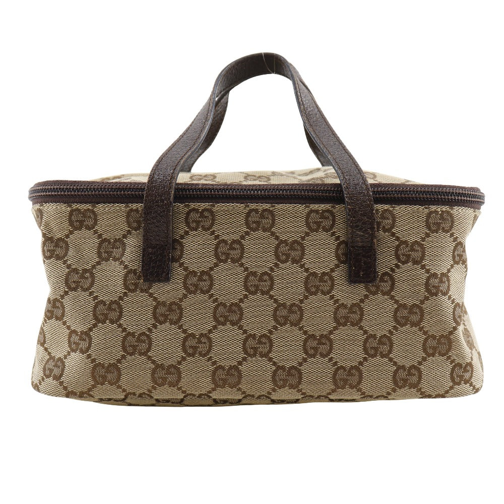 Gucci Vanity Handbag Canvas Travel Bag