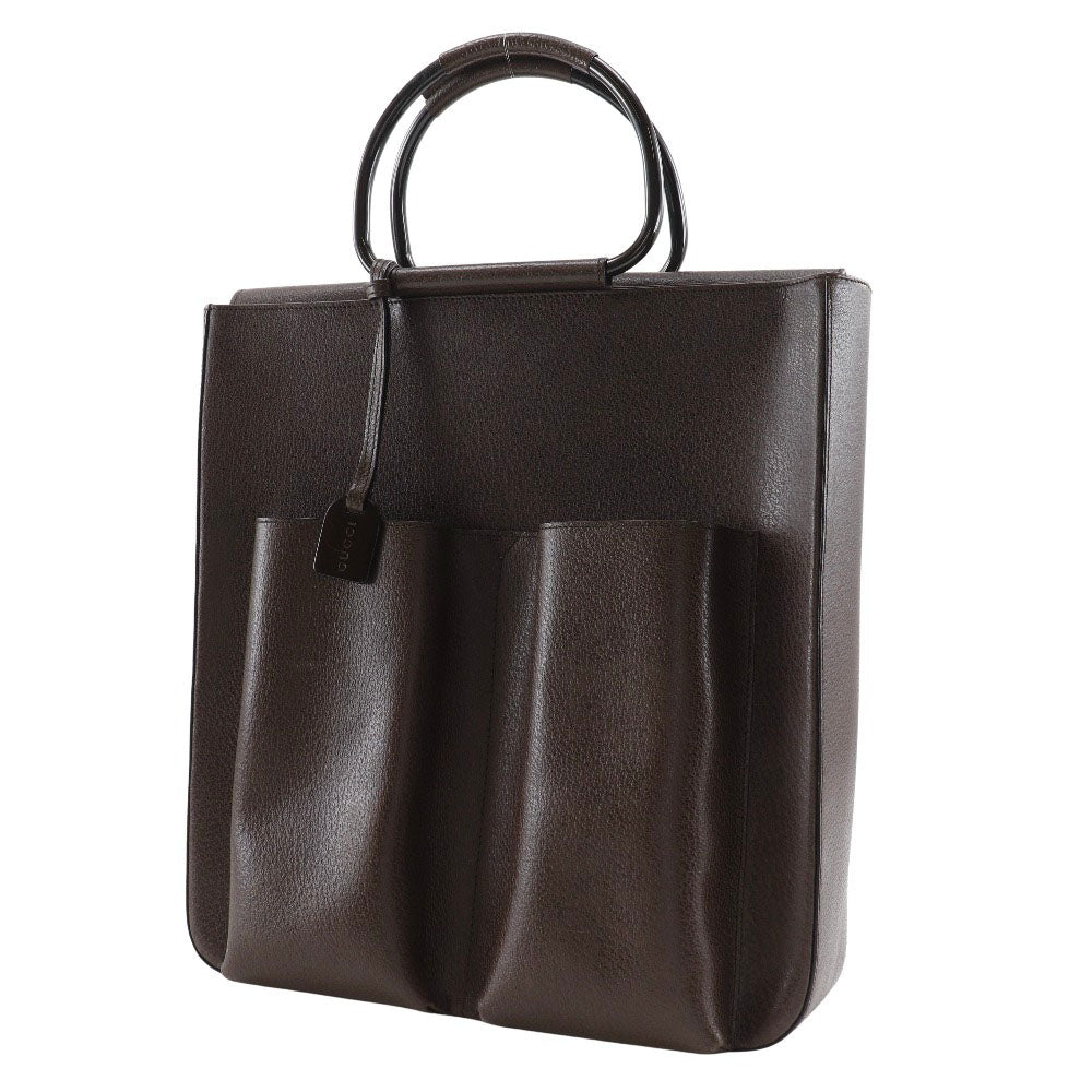 Gucci Old Handbag Leather Travel Bag