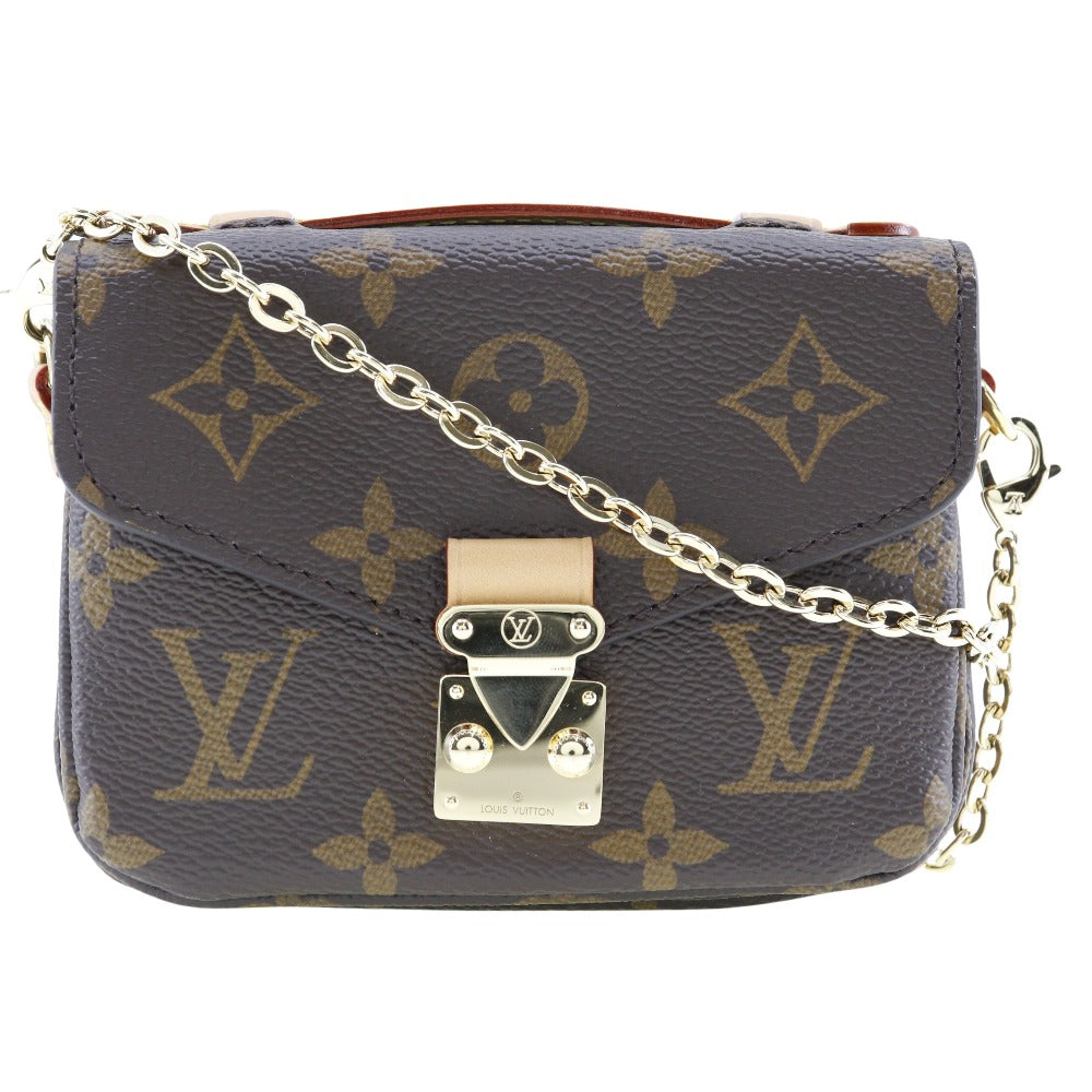 Louis Vuitton M81267 Micro Metis Monogram Canvas Brown Shoulder Bag