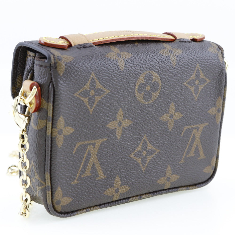 Louis Vuitton M81267 Micro Metis Monogram Canvas Brown Shoulder Bag