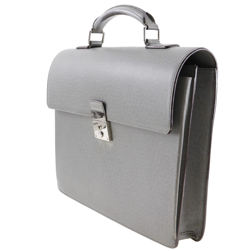 Louis Vuitton Business M32657 Taiga Briefcase Neo Gray Handbag