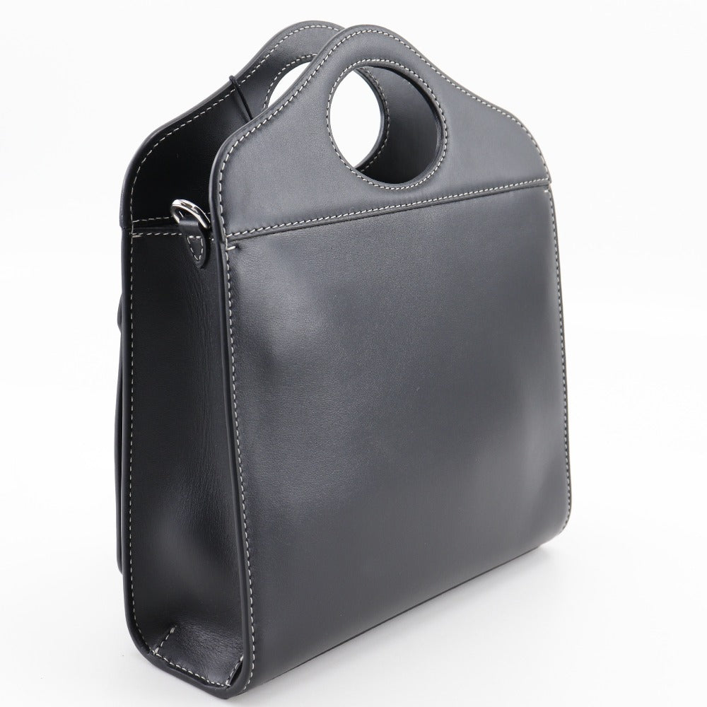 Burberry 2Wayshoulder Women Shoulder Bag Leather Black