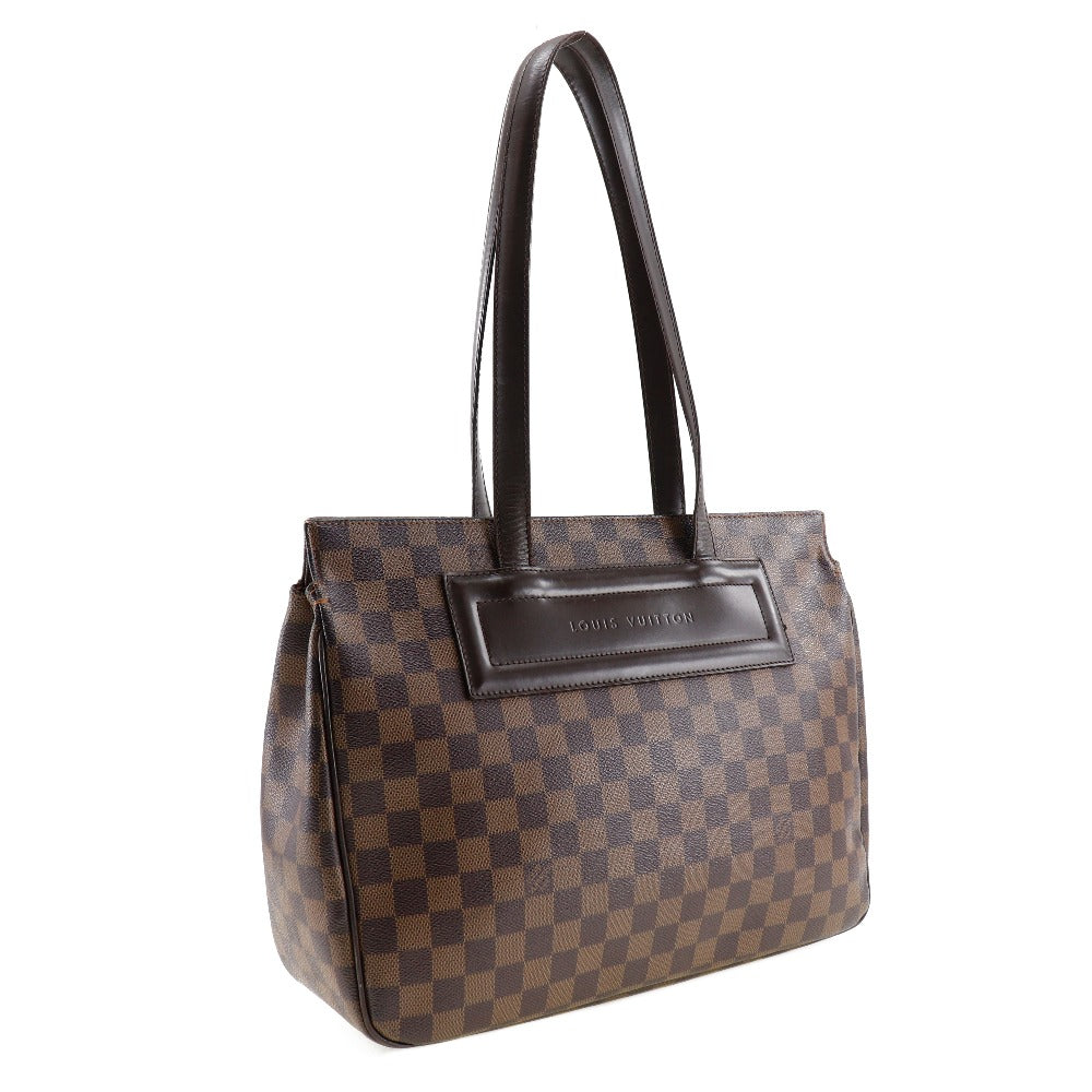 Louis Vuitton N51123 Damier Parioli PM Canvas Brown Tote Bag