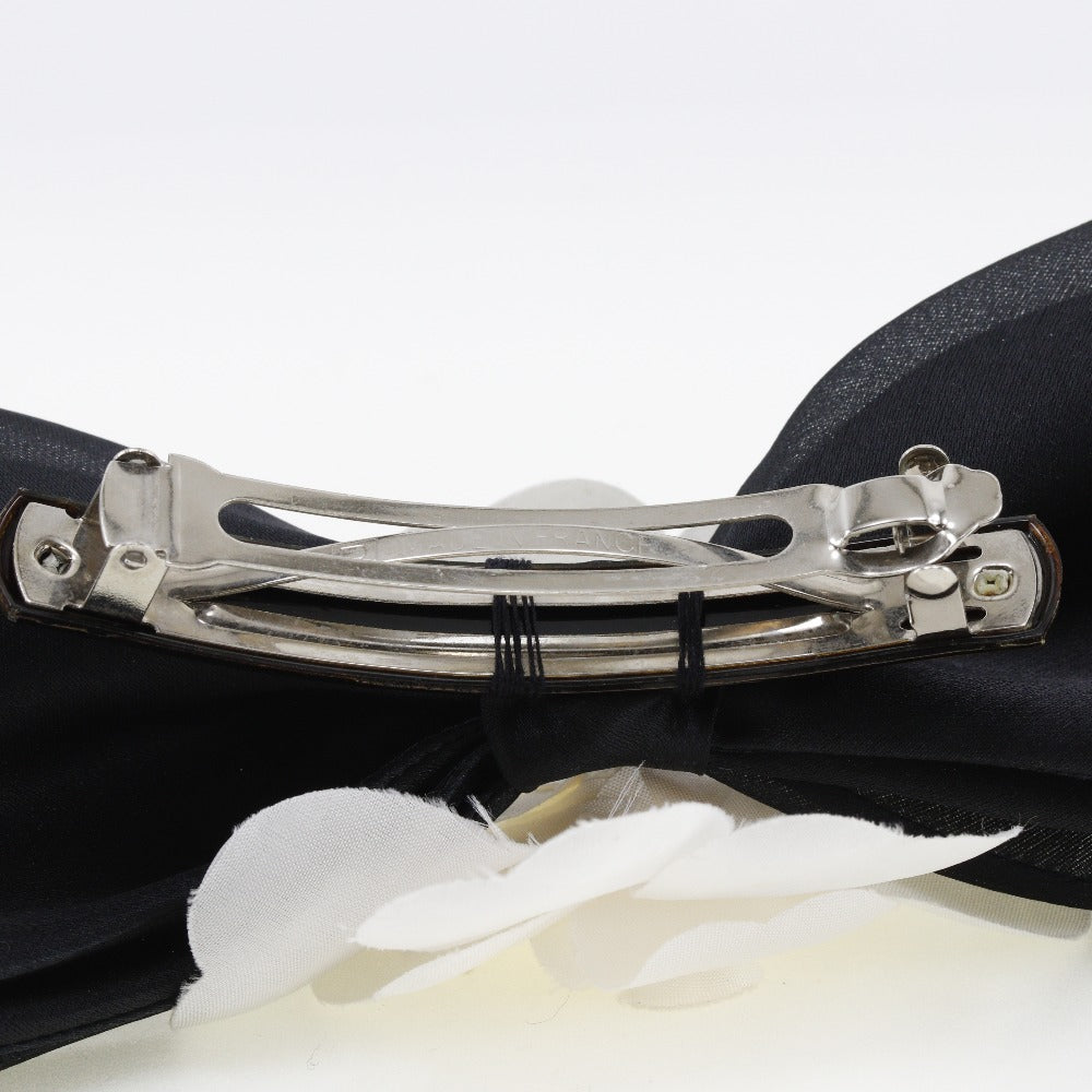 Chanel Camellia Ribbon Barrette Satin Textile Bag