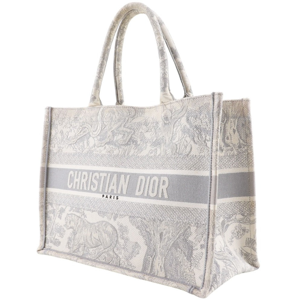 Dior Book Tote Toile De Jouy Jacquard Tote Bag Canvas