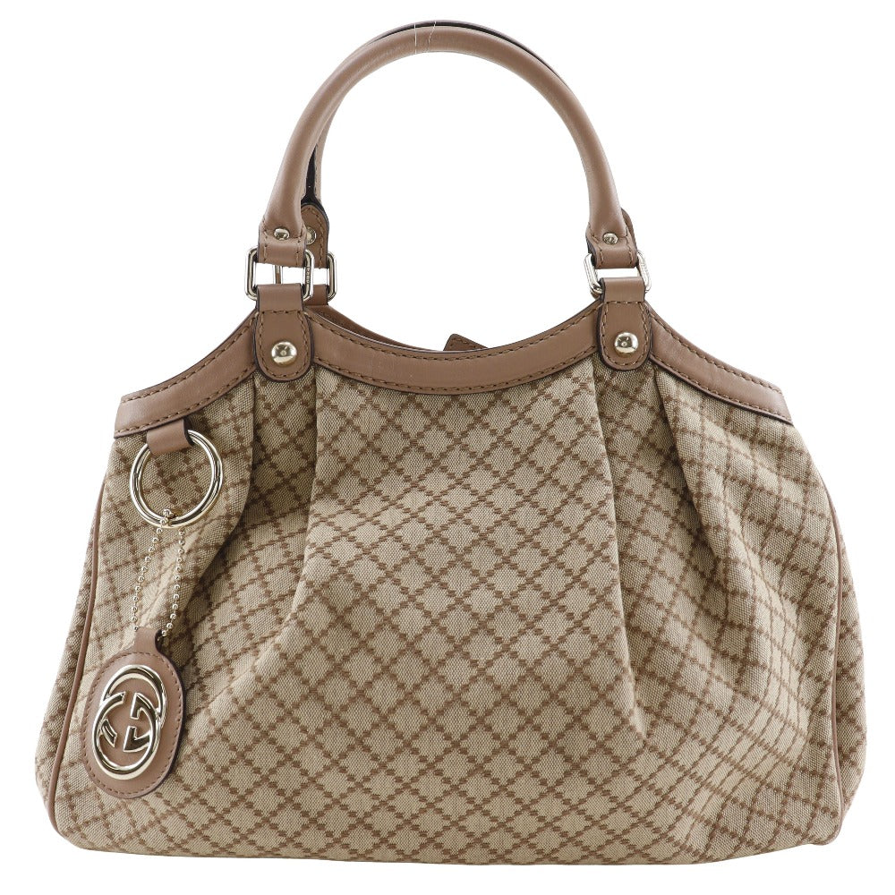 Gucci Sukey Handbag Canvas Travel Bag