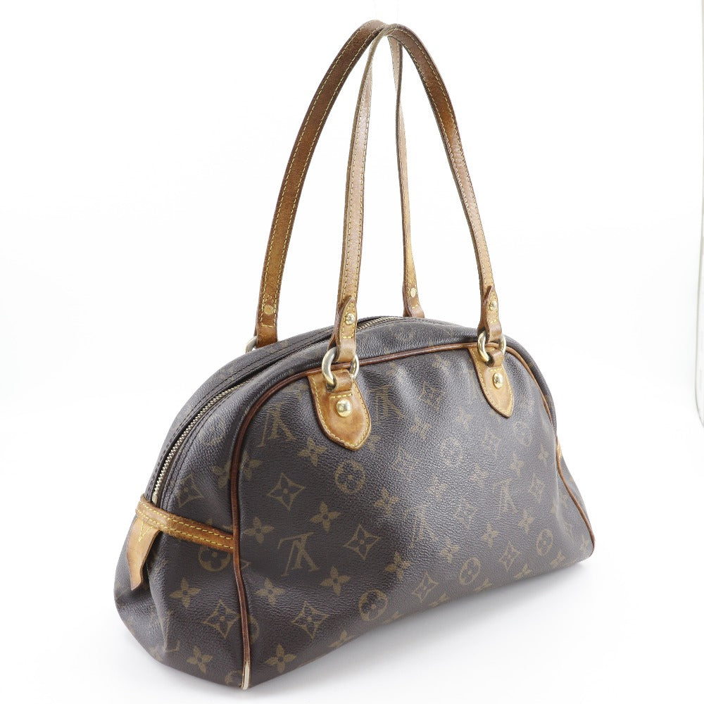 Louis Vuitton M95565 Montorgueil PM Monogram Canvas Brown Shoulder Bag